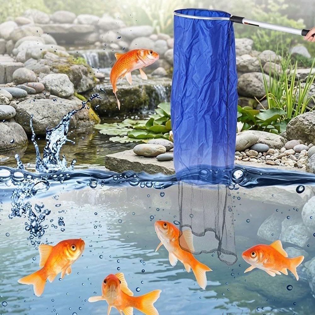 Retino Pesca Nylon Morbido 8cm Antiscivolo Retino Pesca Nylon