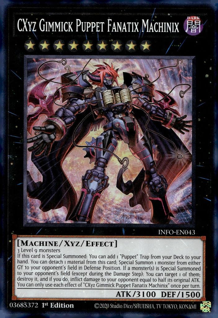 Amazon.com: CXyz Gimmick Puppet Fanatix Machinix - INFO-EN043
