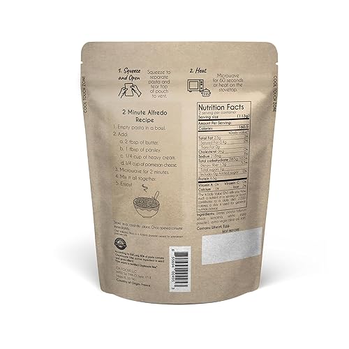 Miniatura 8 de Ready to Eat Elbow Pasta  Fully Cooked  Glyphosate Free  No Preservatives  (8 Ounces Pouch (Pack of 6))