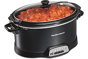 Hamilton Beach Programmable Slow Cooker with Locking Lid