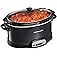 BLACK+DECKER 7-Quart Slow Cooker, SCD4007, Chalkboard Exterior, Locking Lid, 3 Heat Settings, Removable Stoneware Crock