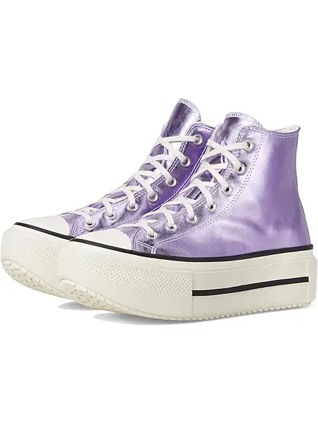 Unisex кроссовки Converse Chuck Taylor All Star Lift Double Stack Metallic на каждый день