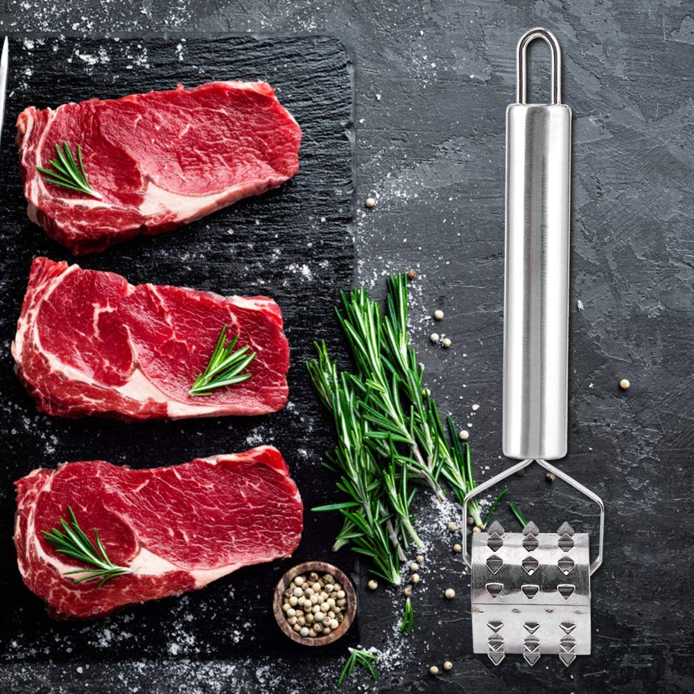 Produktbild von Handbetriebener Fleischzartmacher – Manuelle Schnitzelpresse Für Grillabende Und Die Küche