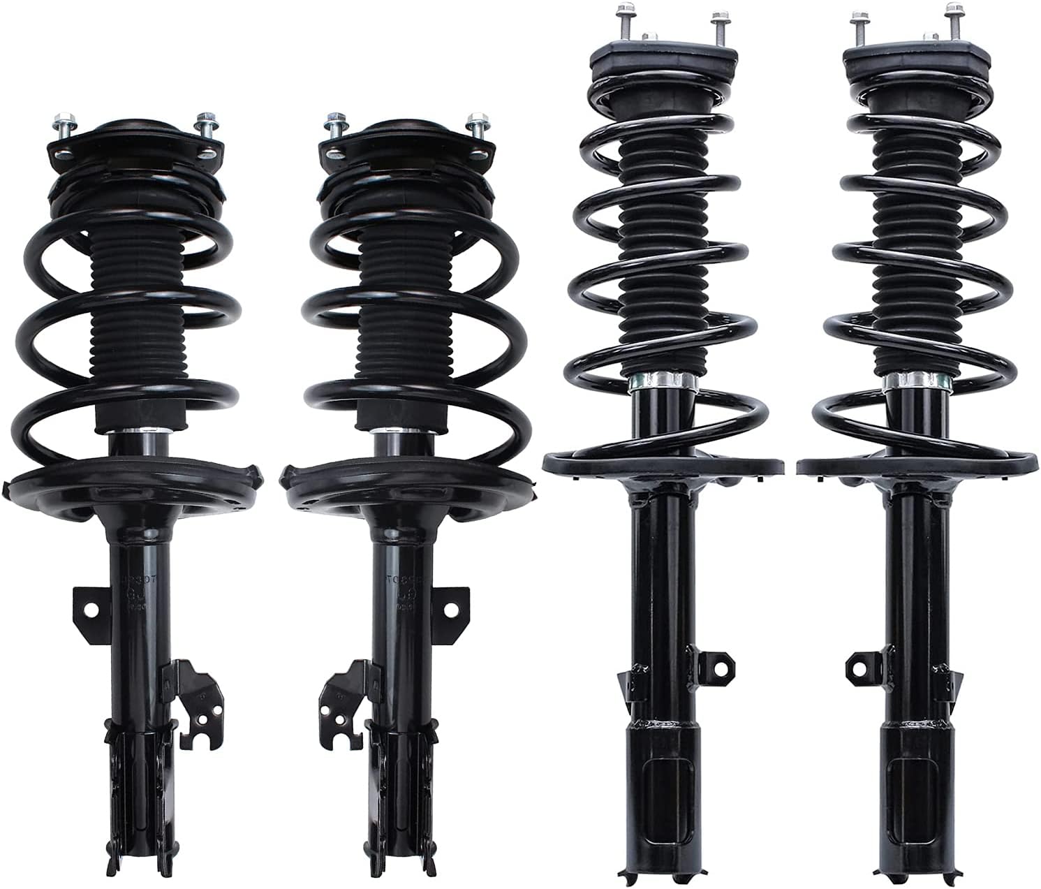 Detroit Axle Complete Front and Rear Strut Assembly Kit for Toyota Camry Avalon Lexus ES350 (4-Count)