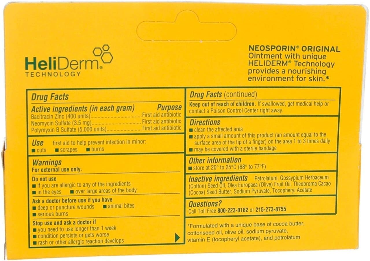 Neosporin Original Ointment - 1 oz, Pack of 4