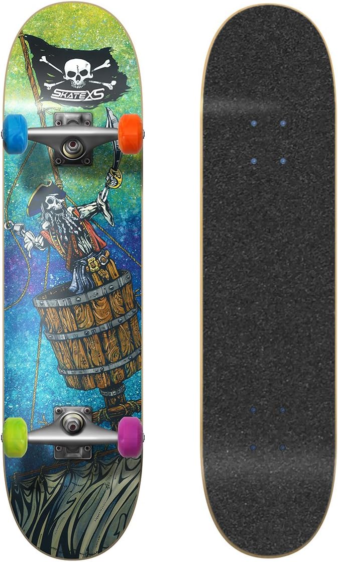 Beginner Pirate Street Skateboard