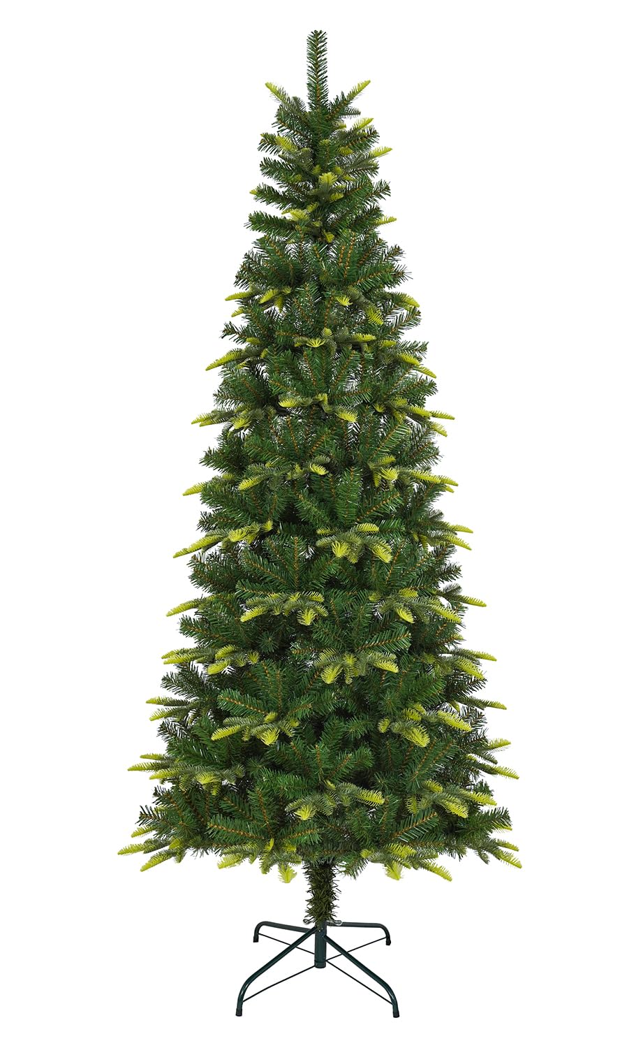 Uten Bleistift Weihnachtsbaum 150 cm, PE Luxus Innendekoration Künstlicher Tannenbaum, PE & PVC 350 Natürlich Aussehende Spitzen, Aufklappbare Zweigen, perfekt Wiederverwendbar