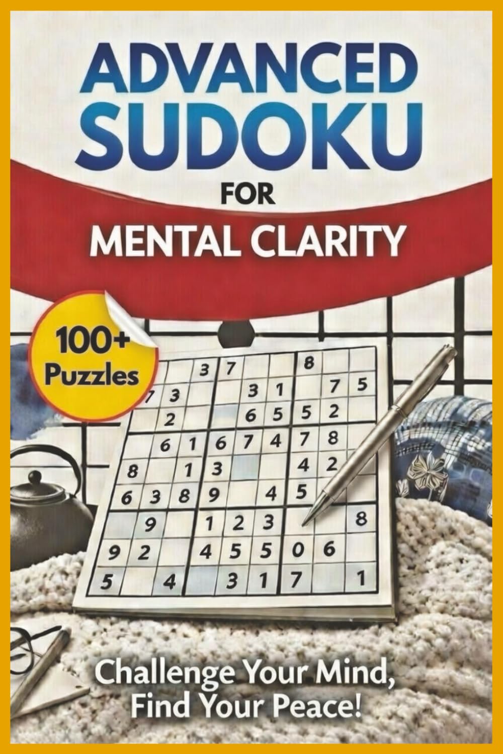 Advanced Sudoku for Mental Clarity: Challenging Your Mind, Find Your Peace | 6x9 Inches | 110 Pages | 100+ Expert Puzzles |