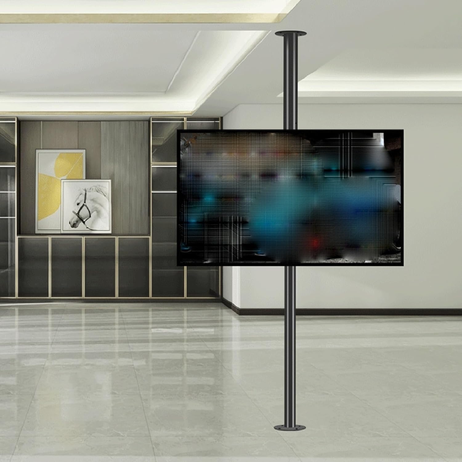 Amazon.co.jp: 液晶テレビ 360度回転フレーム フロアスタンド