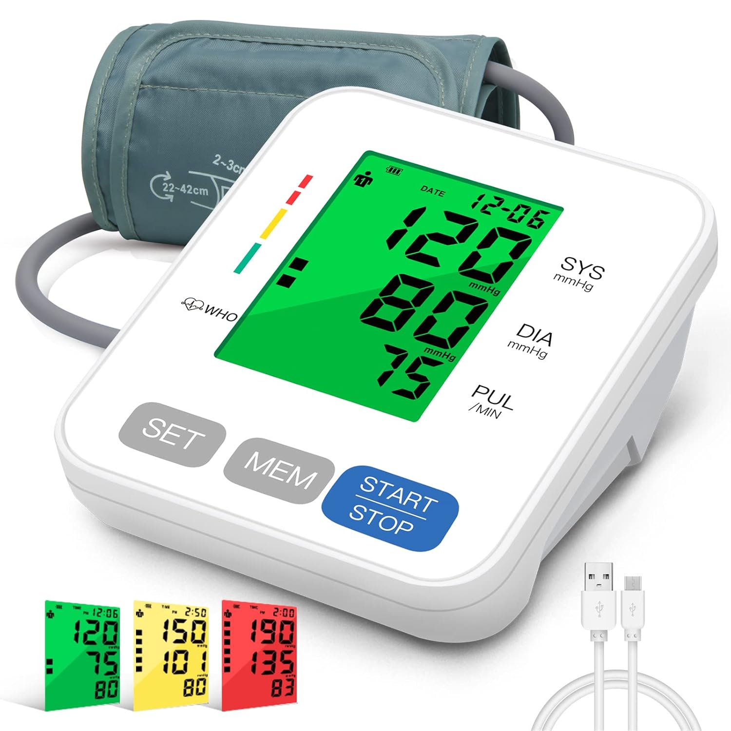 Bioplus Fully Automatic Digital Blood Pressure Monitor With Large LCD