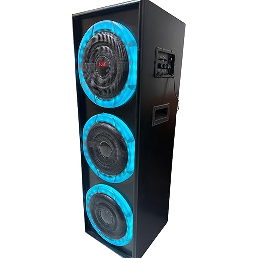 DJ STONE Tuffan Home Theater Single Party Tower Speaker 8 in