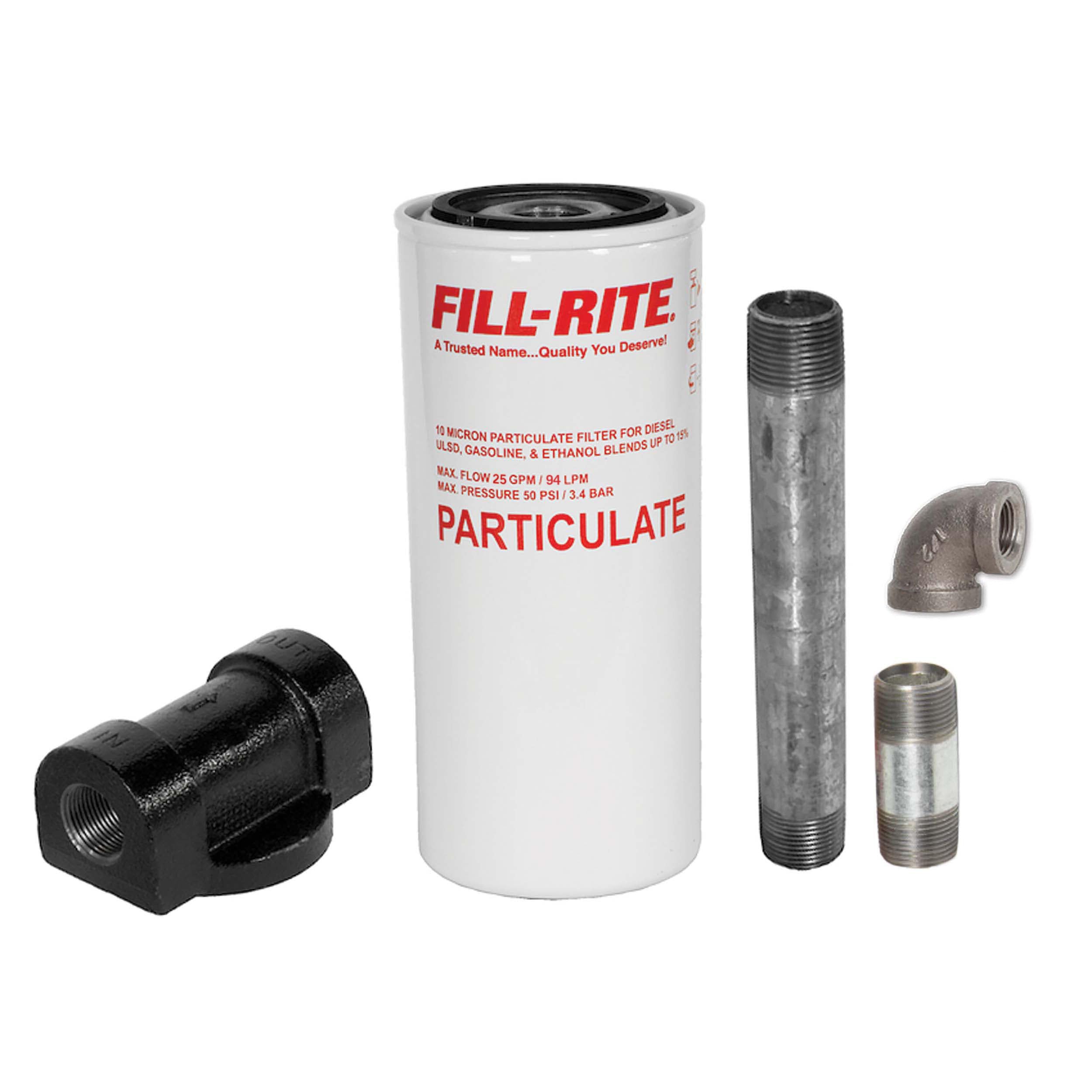 Fill-Rite 1200KTF7018 18 GPM 10 Micron Particulate Filter Kit