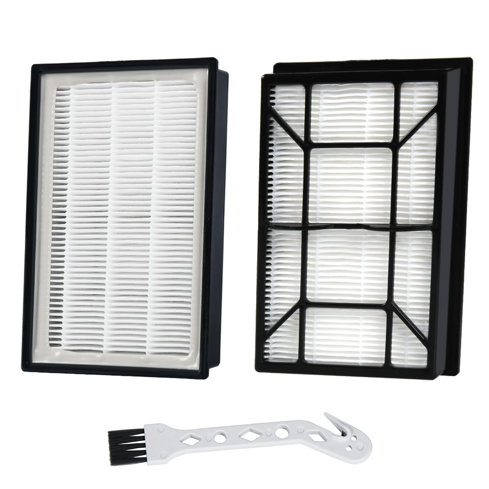 2 Pack EF-9 53296 HEPA Filter for Kenmore 22614, 31140, BU1005, BU1017 and Kenmore Elite 21814, 31150, 81714, BU1018 Upright and Canister Vacuum Cleaner, EF9 HEPA Vaccum Filter + 1 Clean Brush