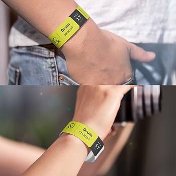 Wristbands Custom Print Text Logos Paper Like Tyvek Personalised Event Club 1" | UK