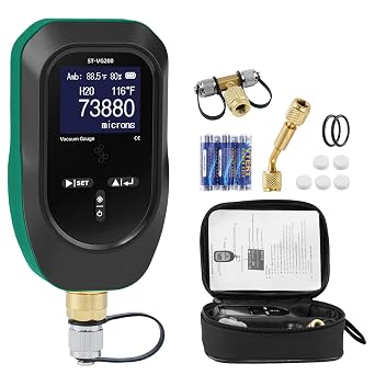 Super Stars Digital Micron Vacuum Gauge HVAC 2026 Upgraded