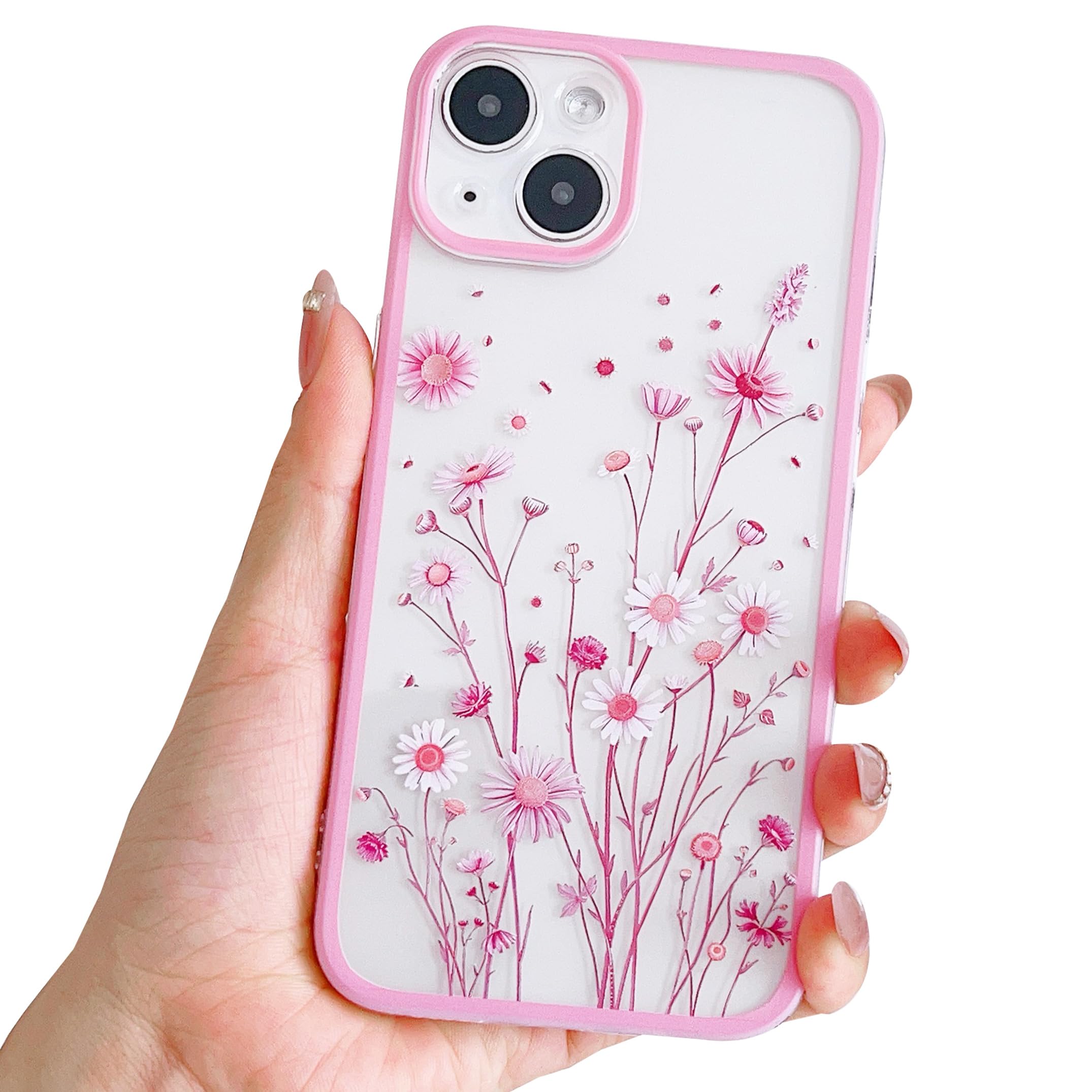 Coque iPhone 13 rose en TPU résistant de qualité supérieure - 8