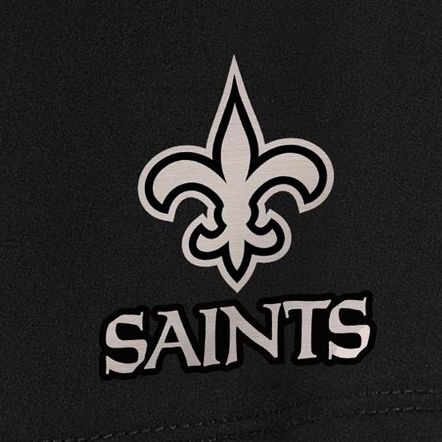Antigua Women's Black New Orleans Saints Brushed Carbon Chip Skort