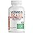 Bronson Vitamin K2 (MK7) with D3 Extra Strength Supplement Bone Health Non-GMO Formula 10,000 IU & 120 mcg MK-7 Easy to Swallow D K, 60 Capsules