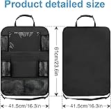 AiQInu Organisateur Voiture Enfant Facile à Entretenir, Arrière avec Espace de Rangement, Protection Siège Enfant (1 pc) - 2