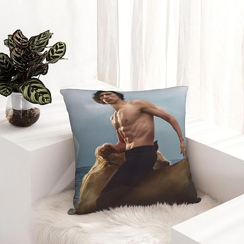 Miniatura 6 de Adam Driver - Fundas de almohada cuadradas suaves y modernas, funda de almohada decorativa, decoración del hogar para cama, sofá, sala de estar,
