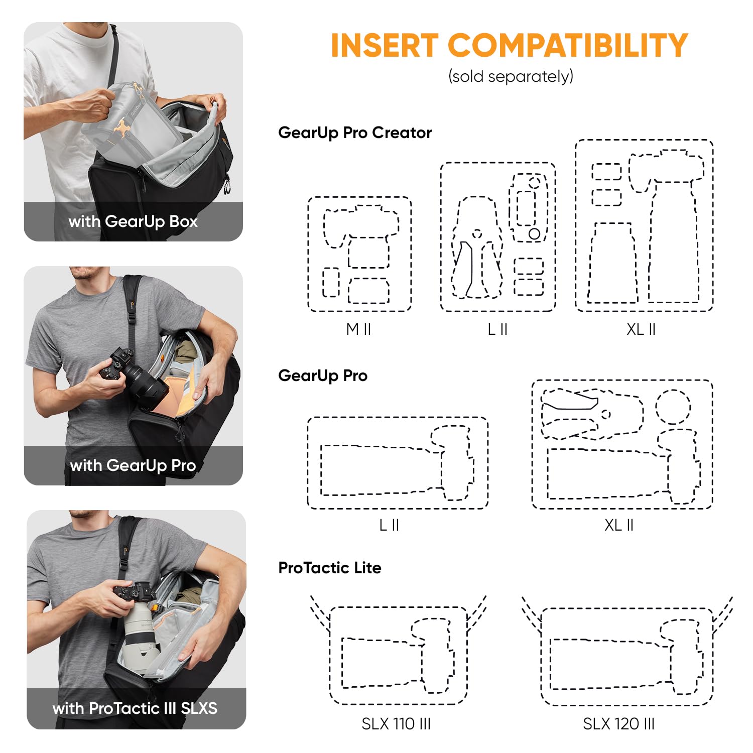Lowepro ProTactic Lite BP 250 AW III Laptop-Rucksack, Zugriff Oben u. seitlich, Profi-Kameratasche, DSLR/Drohnen/spiegellose Kameras, bis zu 16" Laptop, Regenhaube, für Foto-/Videografen, Volumen 30l