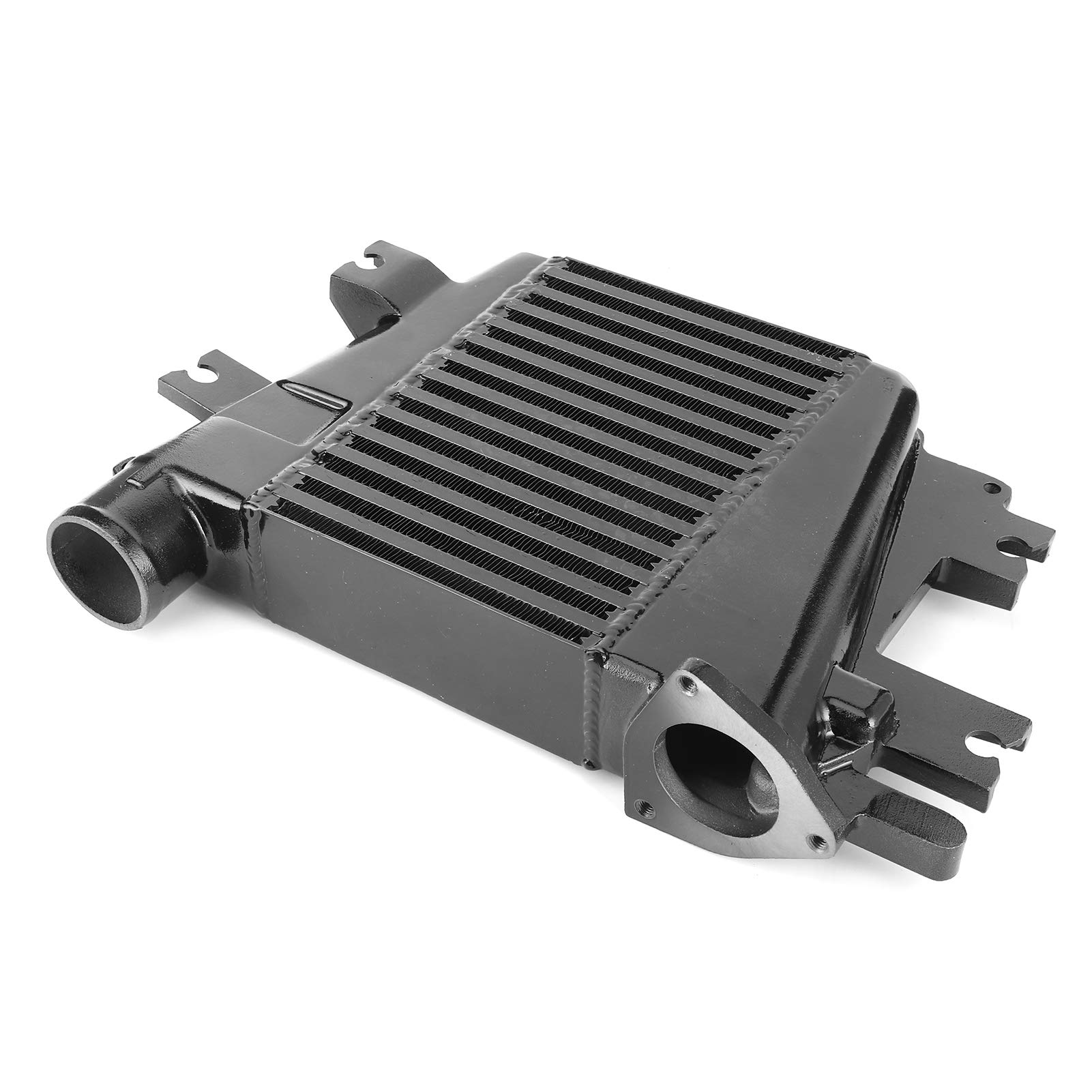Acouto Intercooler turbo, prestazioni elevate, installazione semplice, universale per GU Y61 ZD30 3.0L, lega di alluminio T -6061, nero