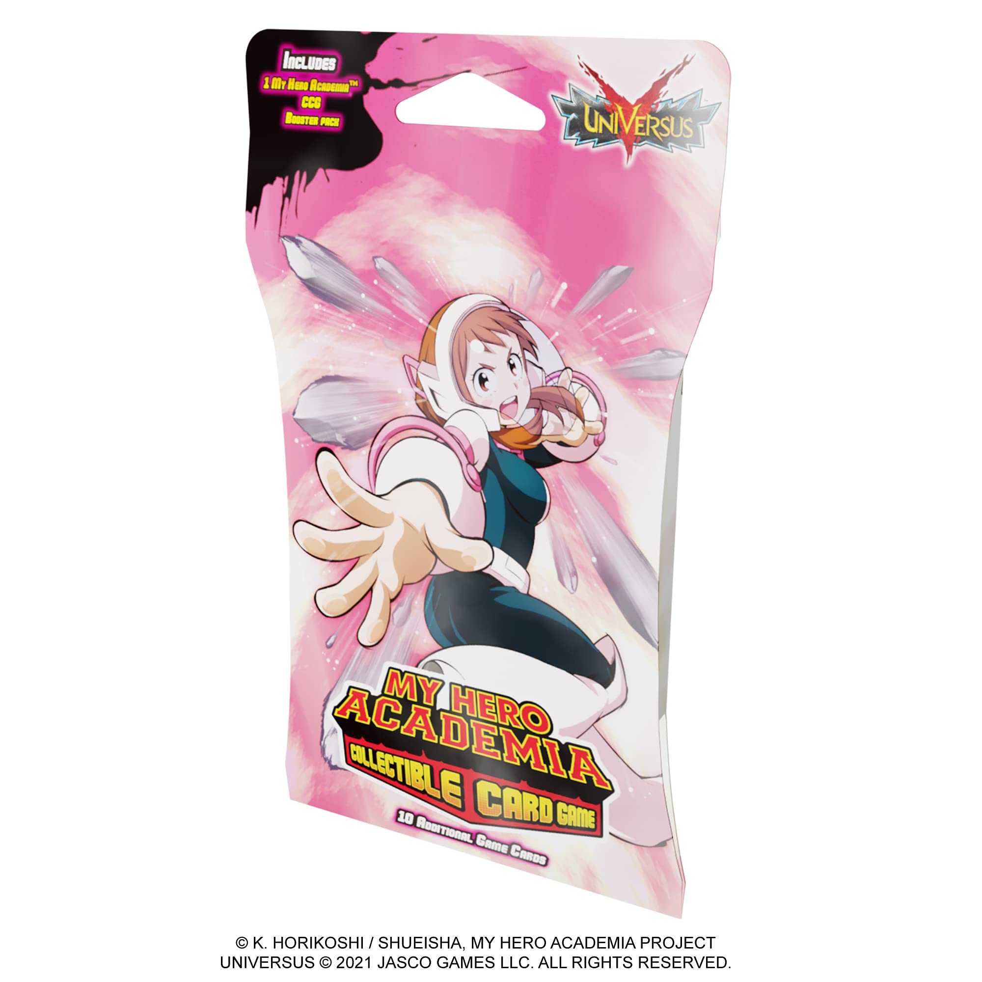 Amazon.com: My Hero Academia Collectible Card Game - Hanging Booster Pack -  Wave 1 | Trading Card Game | Ages 14+ | for 2 Players | Average Playtime  45+ Minutes | Made by Jasco Games, (MHA01M) : Toys & Games