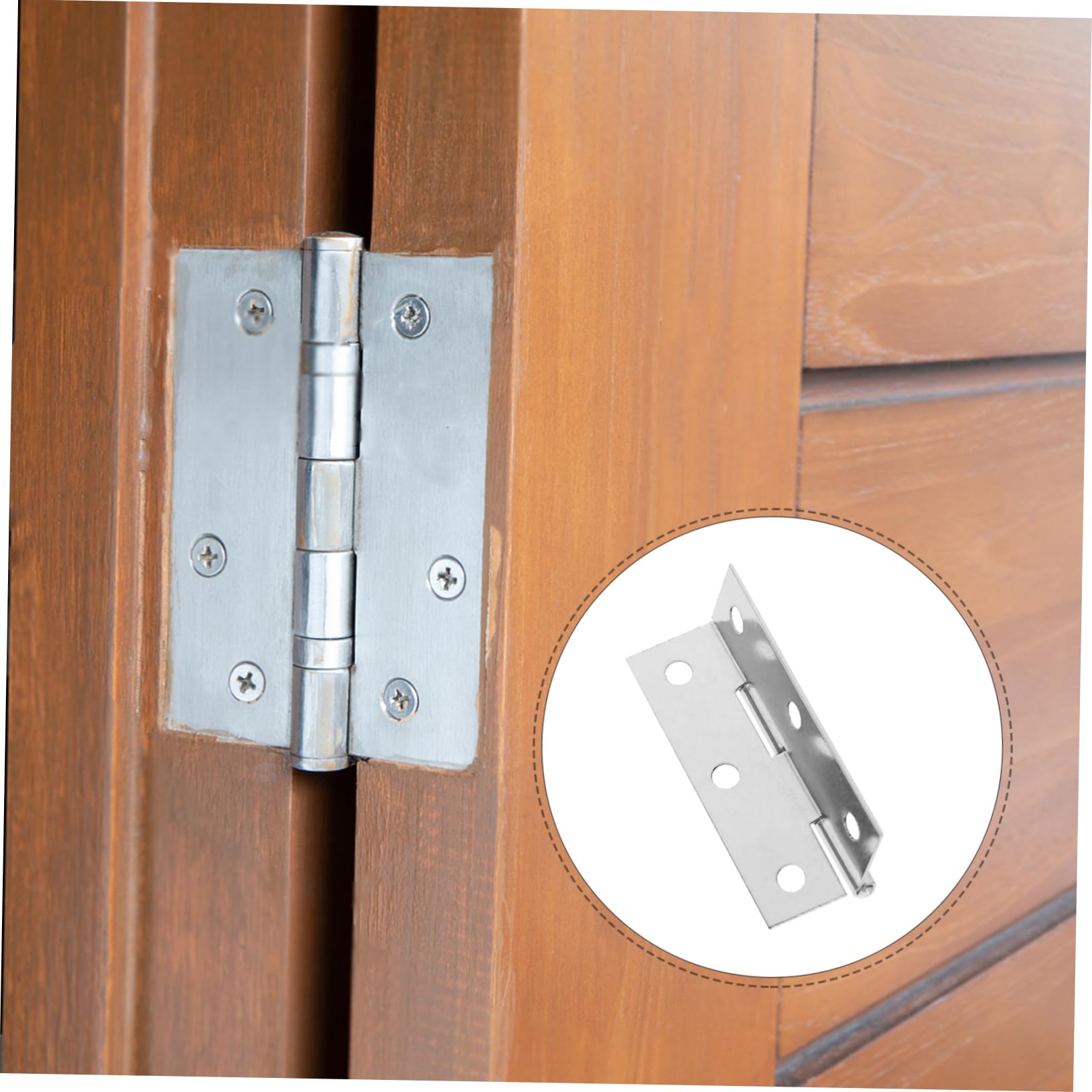 ULDIGI 18pcs Flap Hinge Accessory Hinges Door Hinge Drawer Butt Hinge Stainless Hinges Window Hinge Stainless Steel Hinge