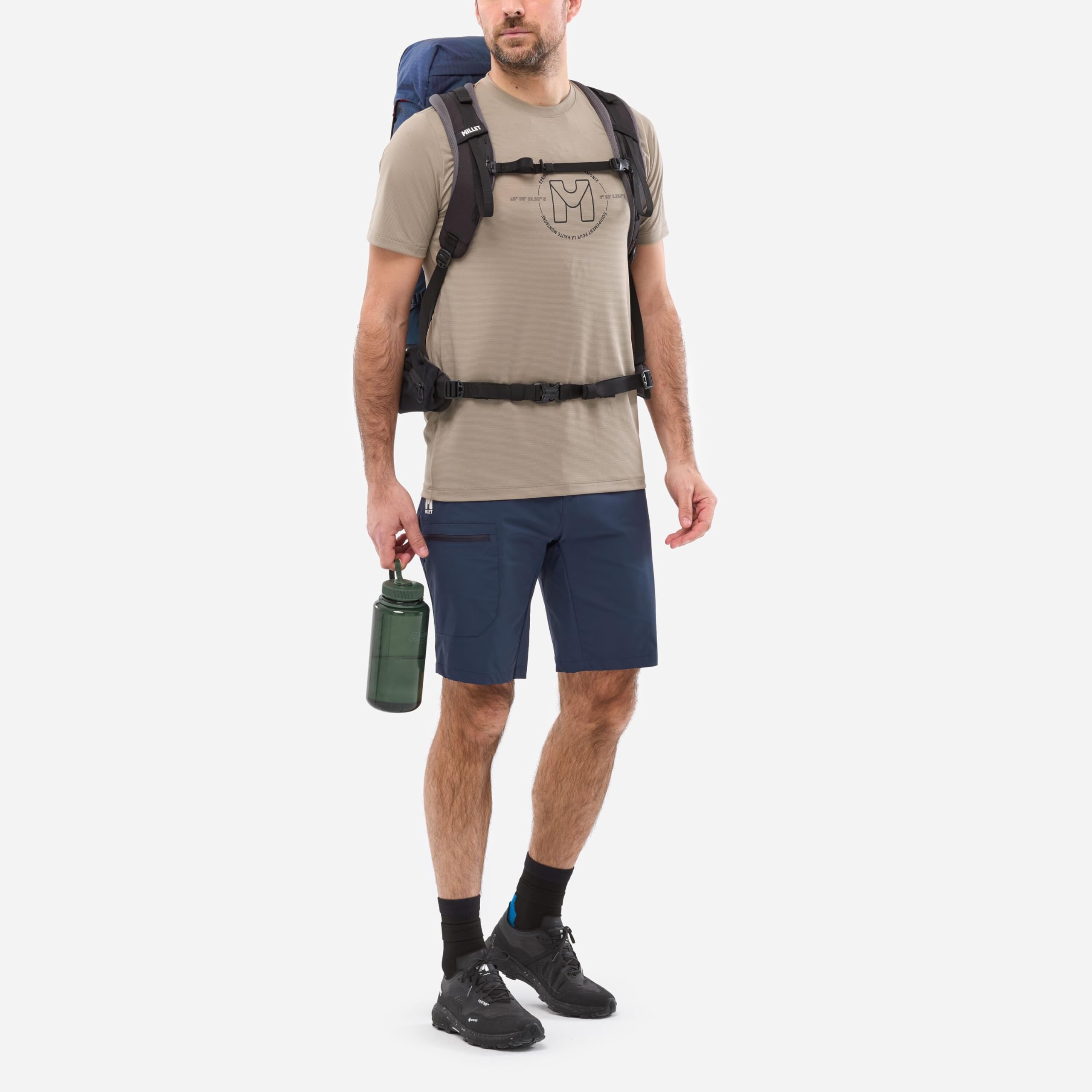 Millet Ubic S Short M - Shorts de randonnée - Short Hybride - Homme