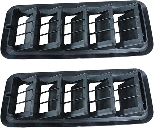 Miniatura 4 de Rejilla de alivio de ventilación de aire para 1999-2021 Che-v-y GMC Silverado 1500 Sierra 2500 HD Classic (par)