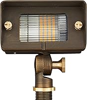 Vista 3 de VOLT Paquete de 10 luces de inundación de latón fundido de 12 V (bronce)