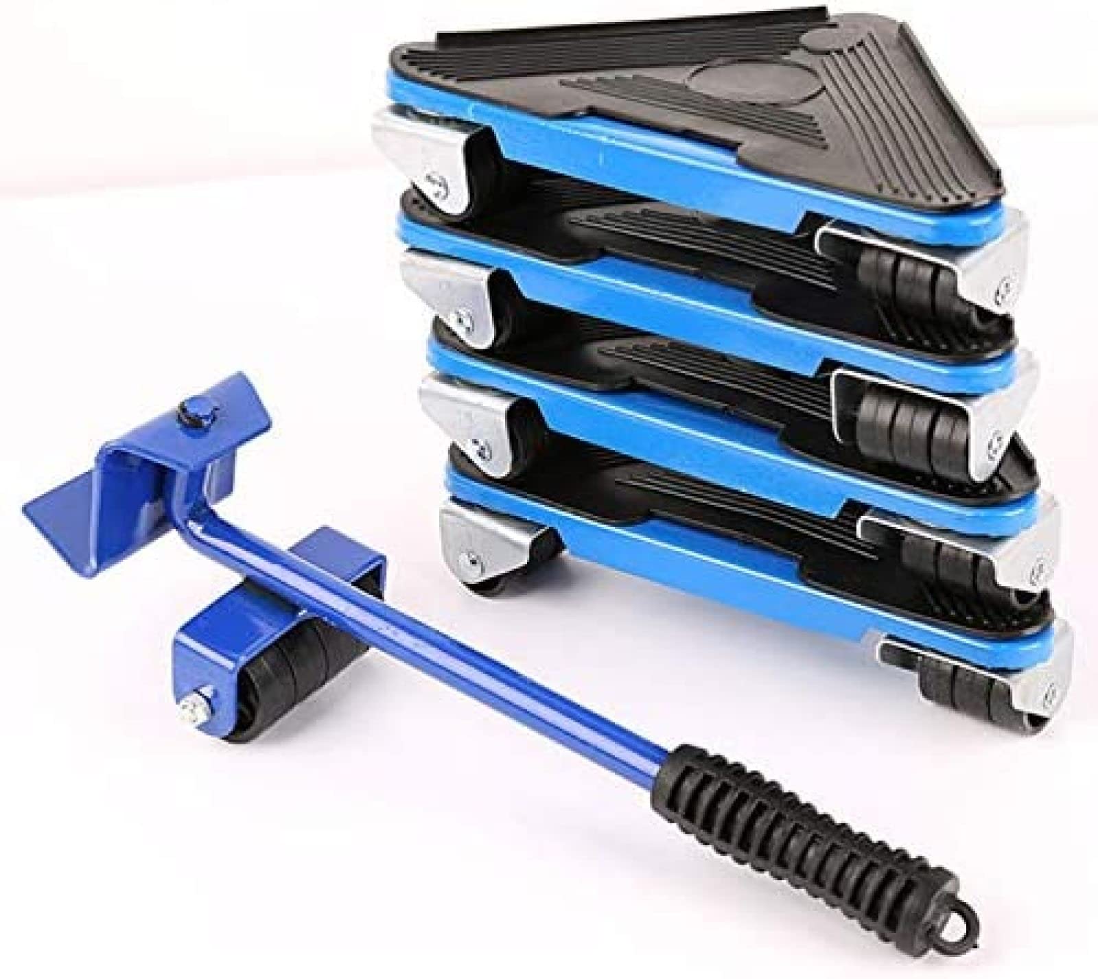 Set di Strumenti per Il Sollevamento di Mobili Facili, Kit di Sollevamento per Sistema di Spostamento di Mobili Pesanti - Strumento per La Movimentazione di Carichi Pesanti per Dispositiv, Blue