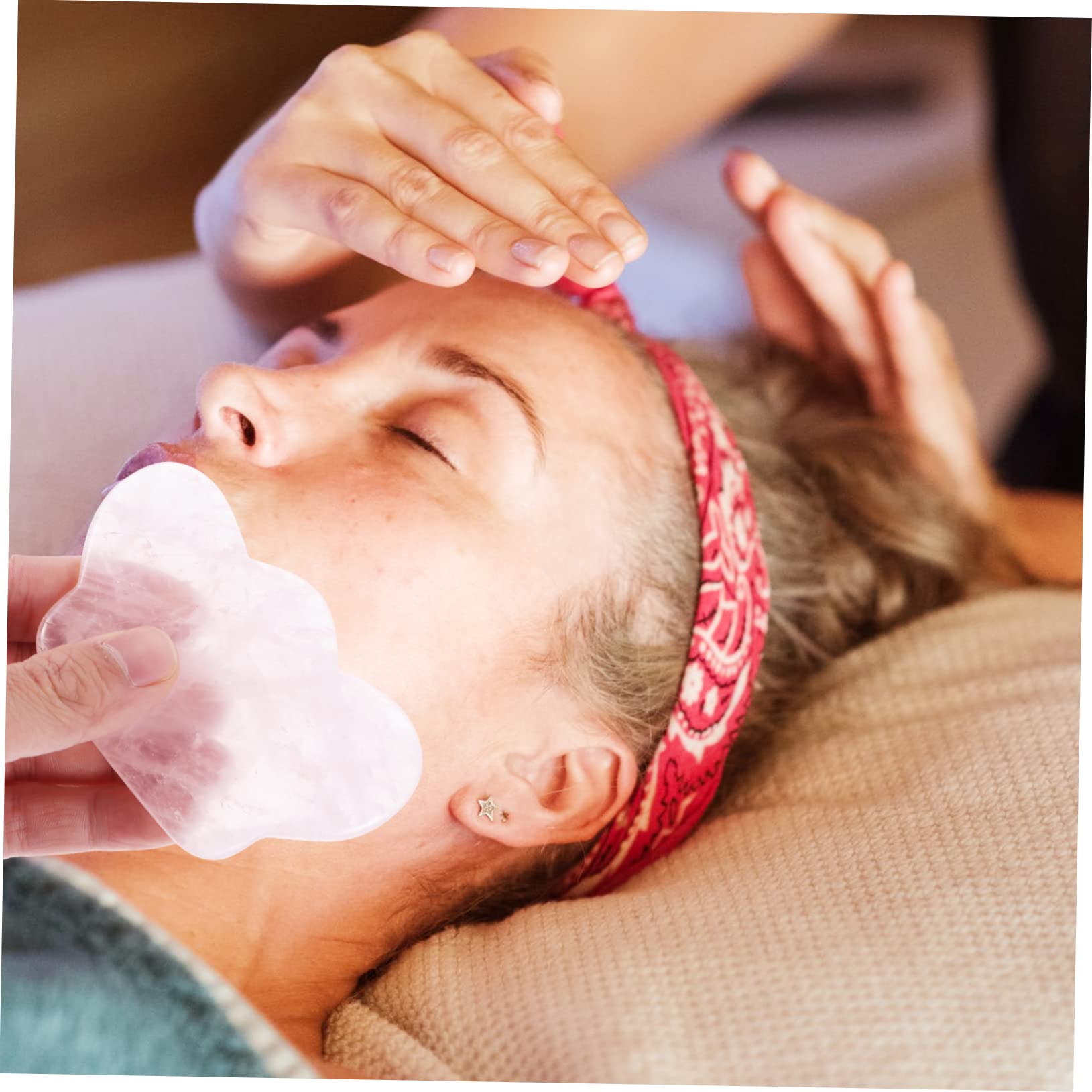 minkissy 3 Pezzi tavola raschiante gua sha guasha gua-sha lettino per massaggi circolazione sanguigna facciale corpo nero a spillo tavola da massaggio raschietto per massaggi rosa