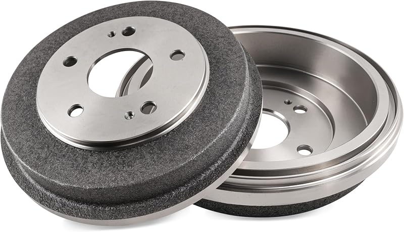 Tambor de freio traseiro KJYDXYS para Civic, CR-V e Fit – Par com 2 unidades