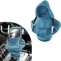 Vista 13 de Ziciner Funda para palanca de cambios de coche, diseño de suéter a la moda, protector de cambios suave universal, accesorios de decoración