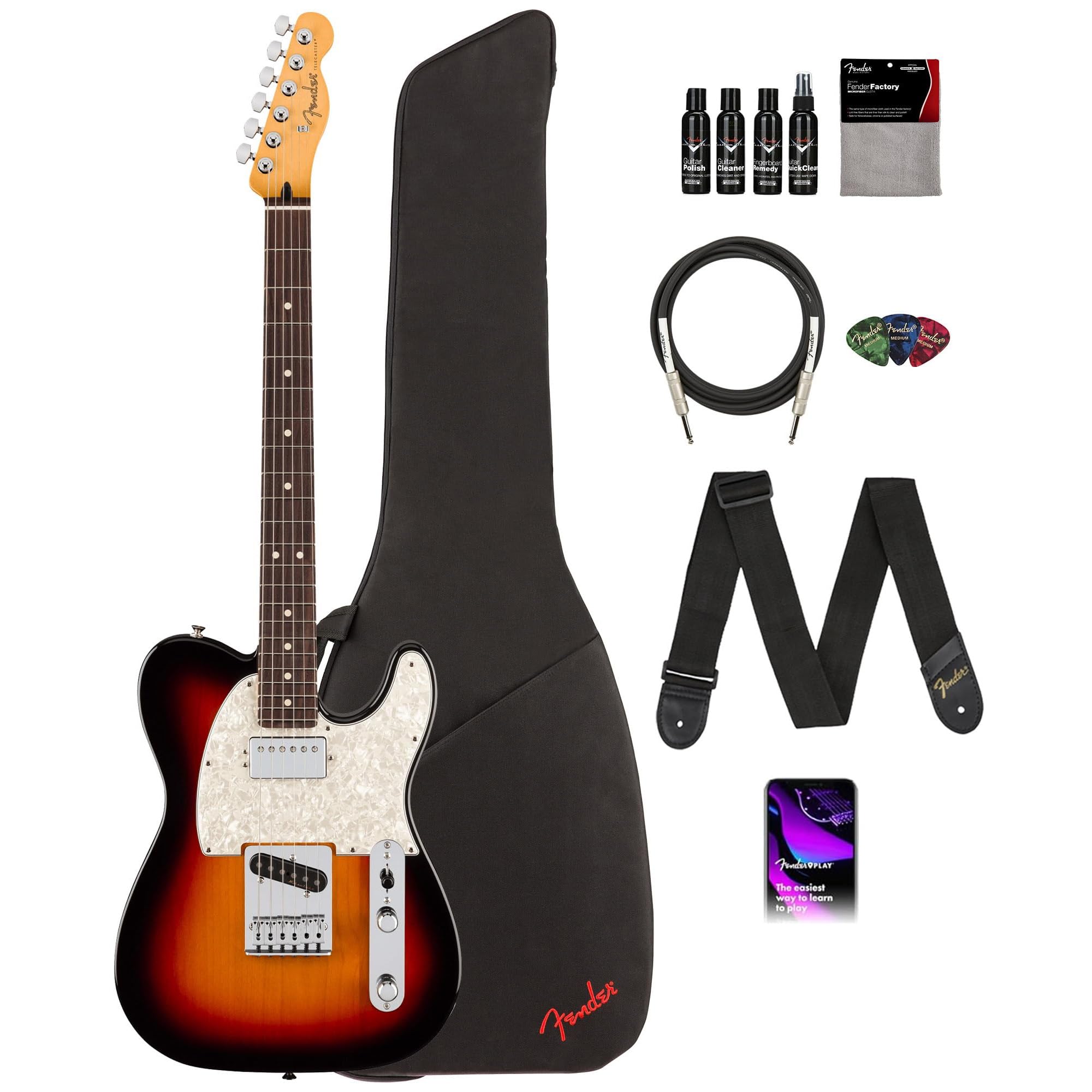 Amazon.com: Fender Player II Modified Telecaster SH - 3-Tone