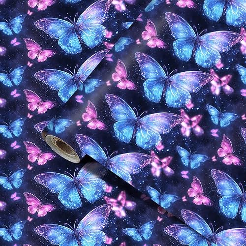 Miniatura 18 de Papel tapiz autoadhesivo para el día de San Valentín, diseño de rosas, diseño de corazón rosa floral, para decoración de pared de dormitorio, baño,