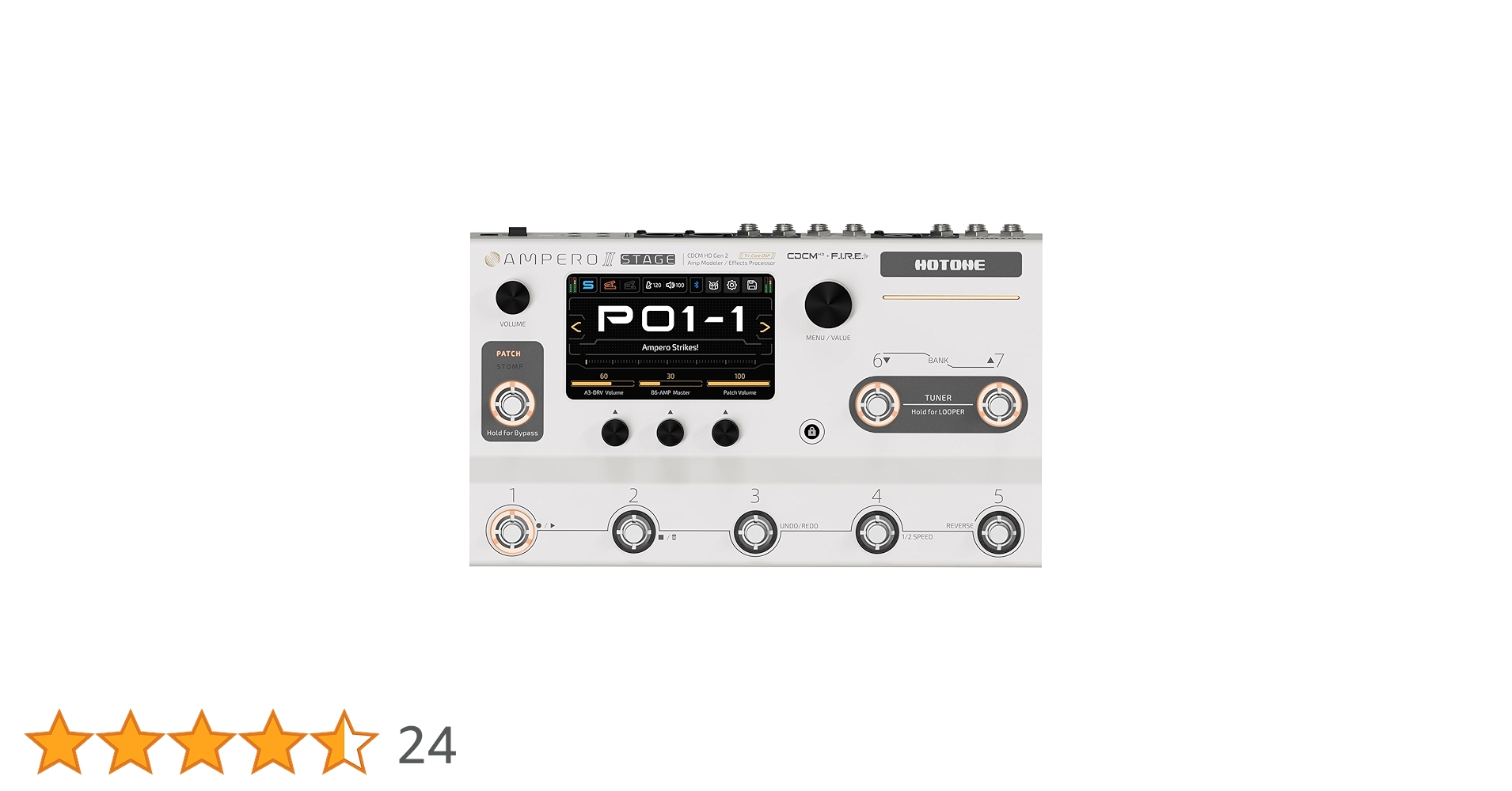 Amazon | HOTONE AMPERO Ⅱ STAGE | アンプモデラー＆エフェクター