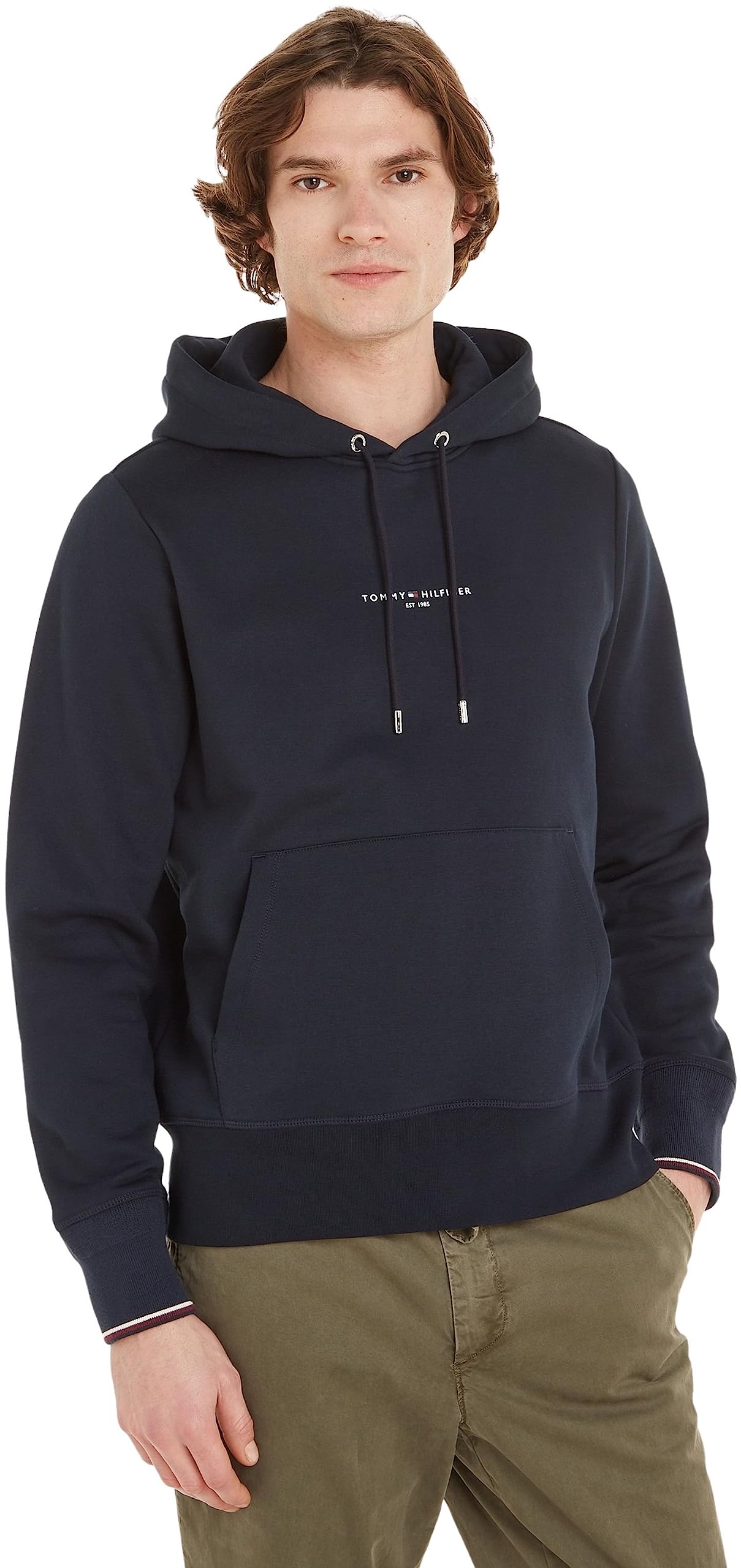 Tommy Hilfiger Men’s Hoodie, Blue (Desert Sky), 3XL