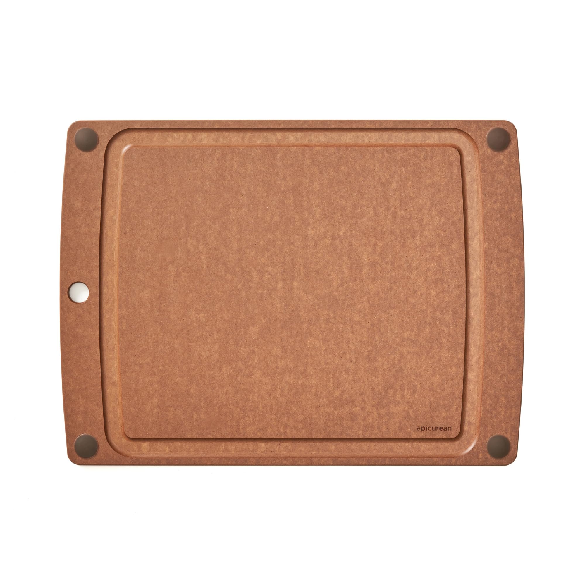 Epicurean All-in-One 17.5" × 13" Cutting Board, Nutmeg