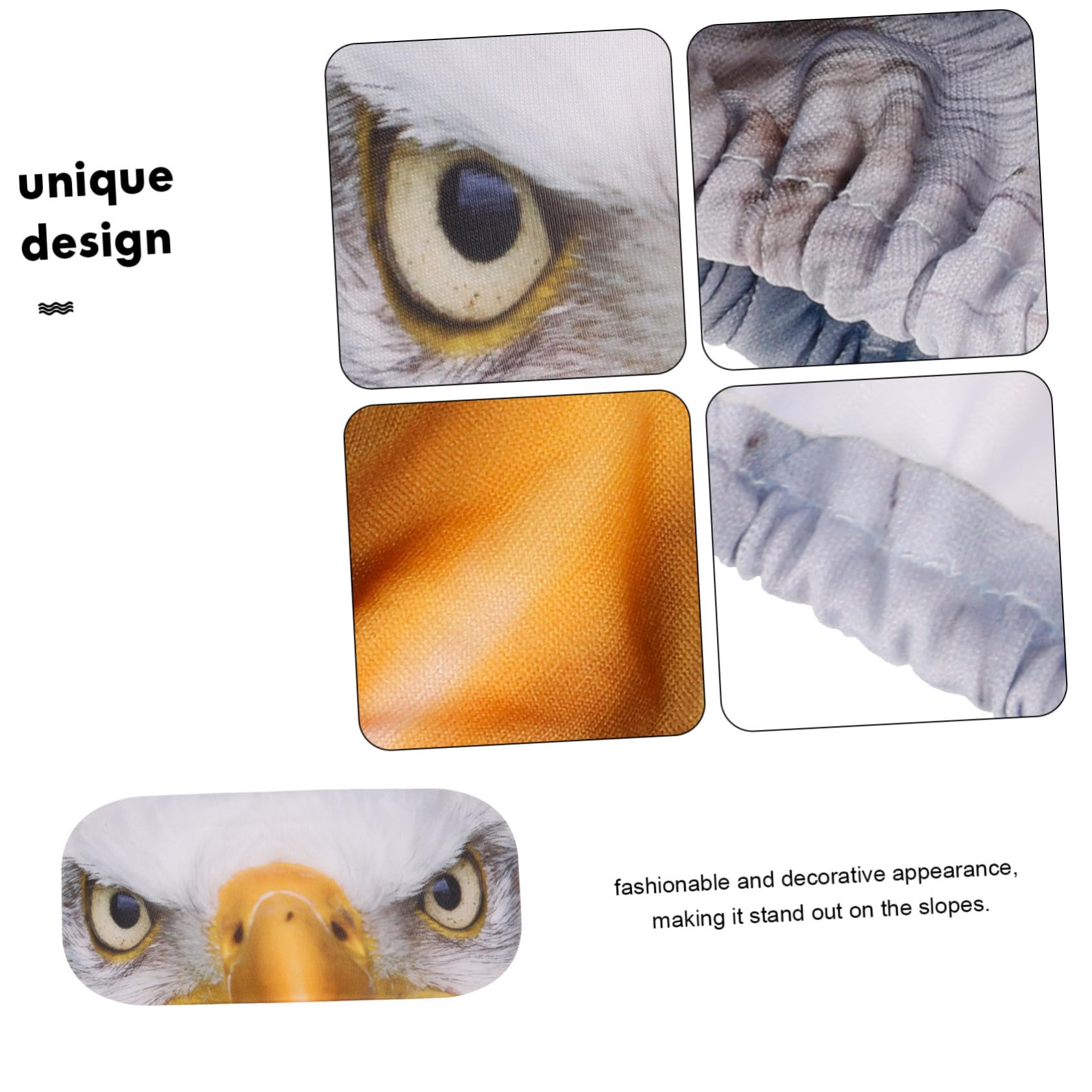 BESPORTBLE 5piezas Funda Protectora Para Gafas De Esquí Cubierta Elástica y Antirrayaduras Accesorio De Esquí Para Almacenamiento Seguro y Estilo Las Pistas