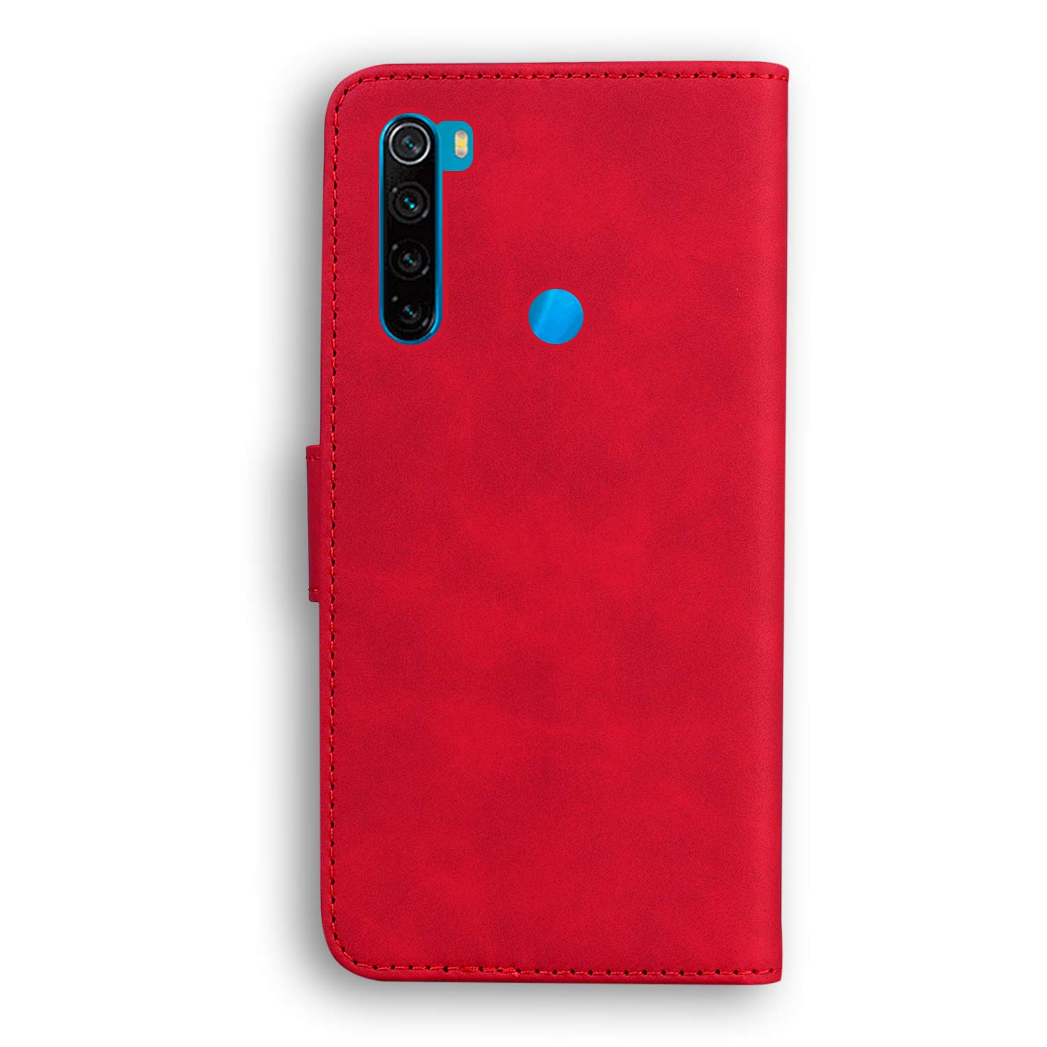 Cover Portafoglio TIANCI In Pelle PU Per Xiaomi Redmi Note 8 E Note 8 2021 – Blu Bicolore Con Slot E Supporto - 3
