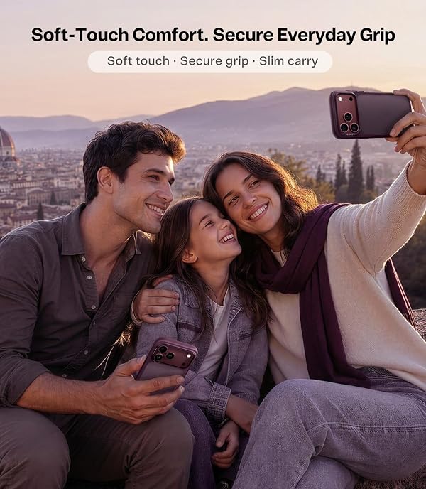 TORRAS Shockproof for iPhone 18 Pro Case Burgundy Purple, 2026 Upgraded by TORRAS - Used condition - Image 6