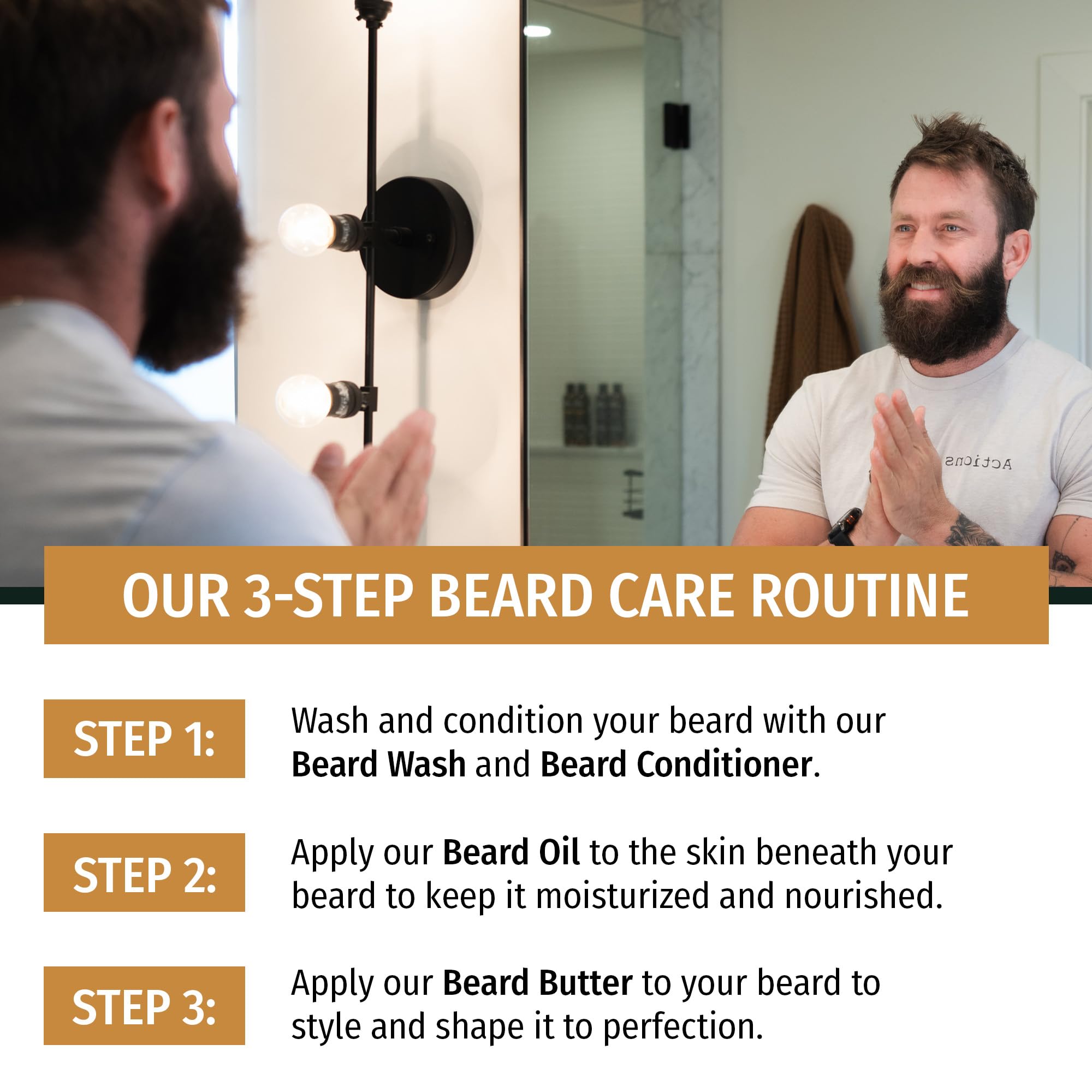 Beard Oil - Executive - Premium Beard and Skin Care with Jojoba Oil - 1