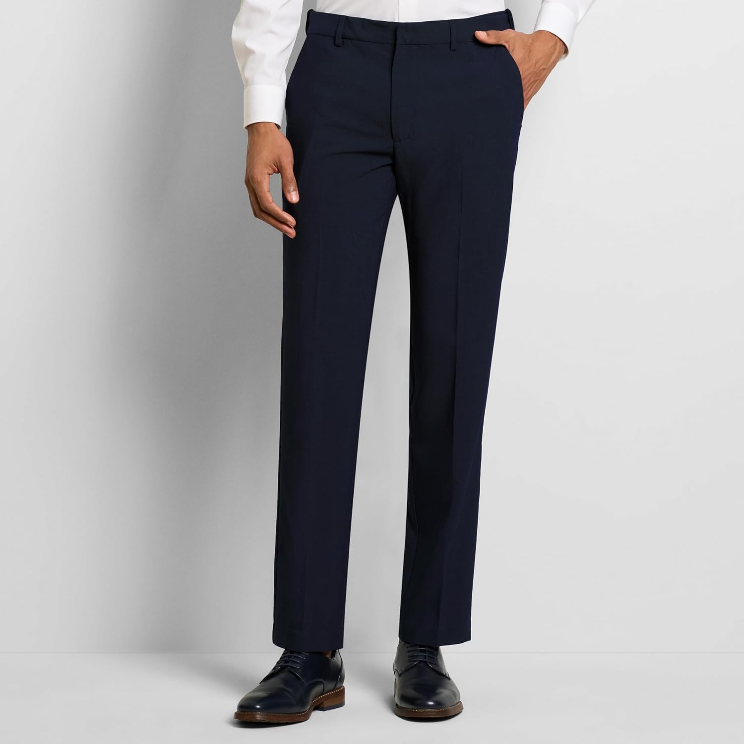 Van Heusen Men's Flex Flat Front Straight Fit Pant