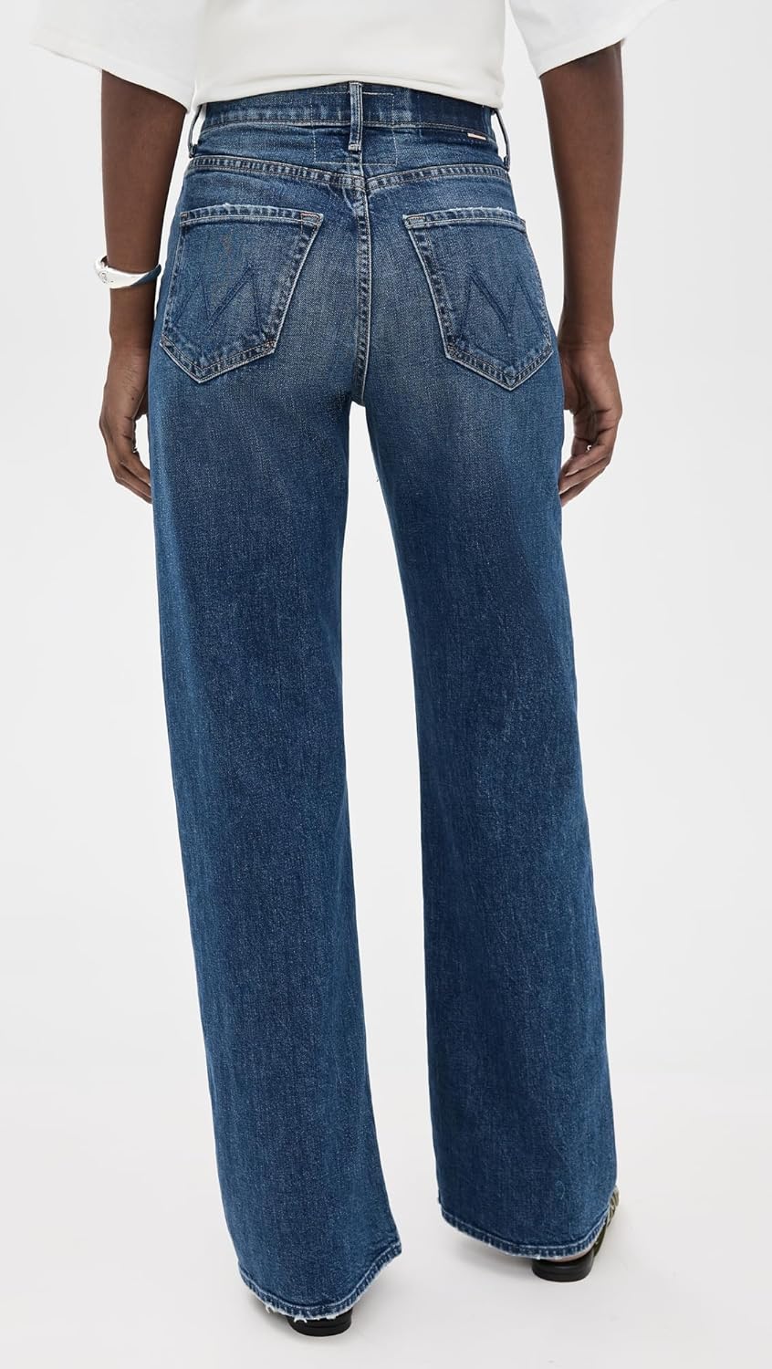 MOTHER Women's The Lasso Sneak Jeans - Image 3