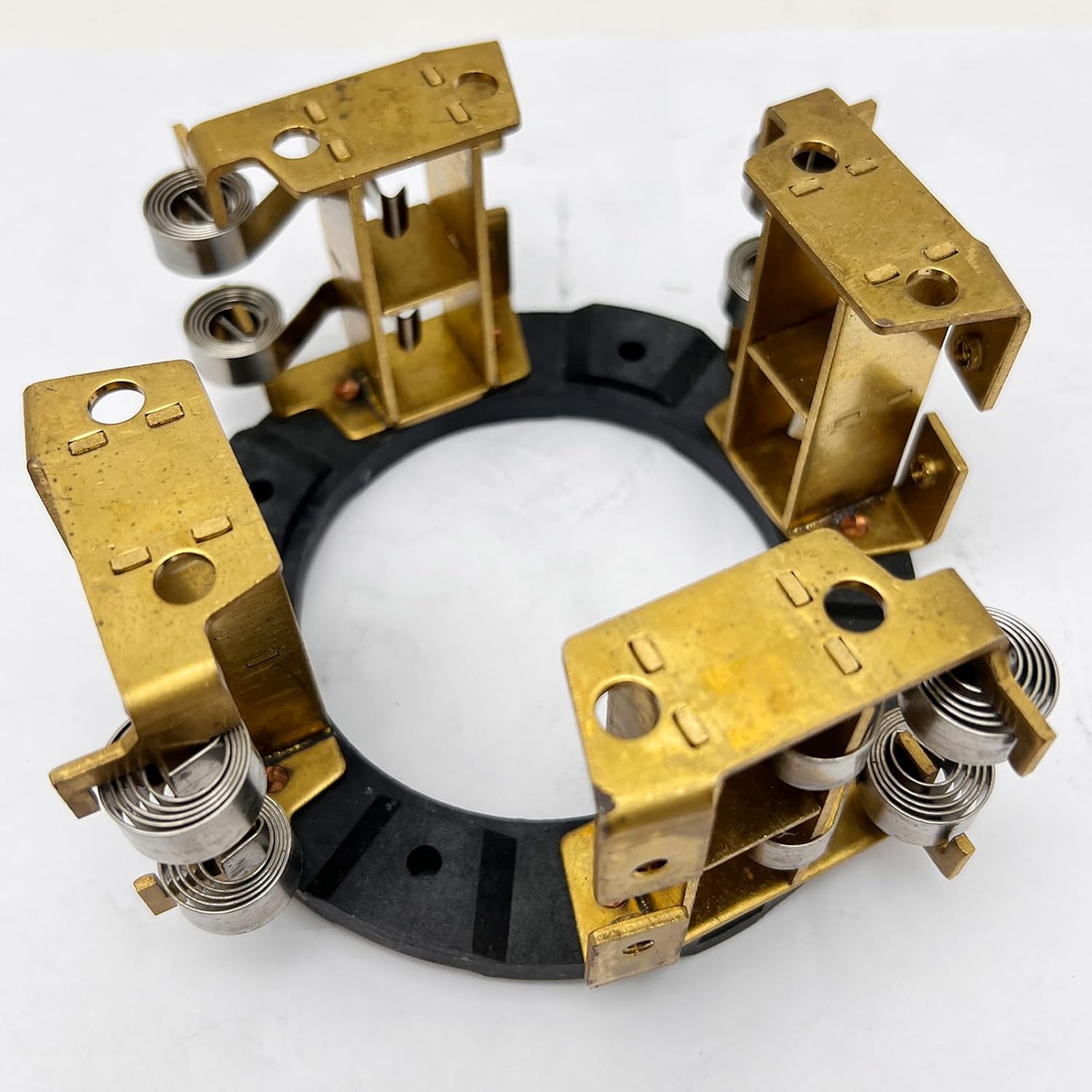 NEW DoraKvi Carbon brush holder & 8 Carbon Brushes 102938701 Compatible with Golf Cart ADC KDS Motor for EZGO Electric Patrol