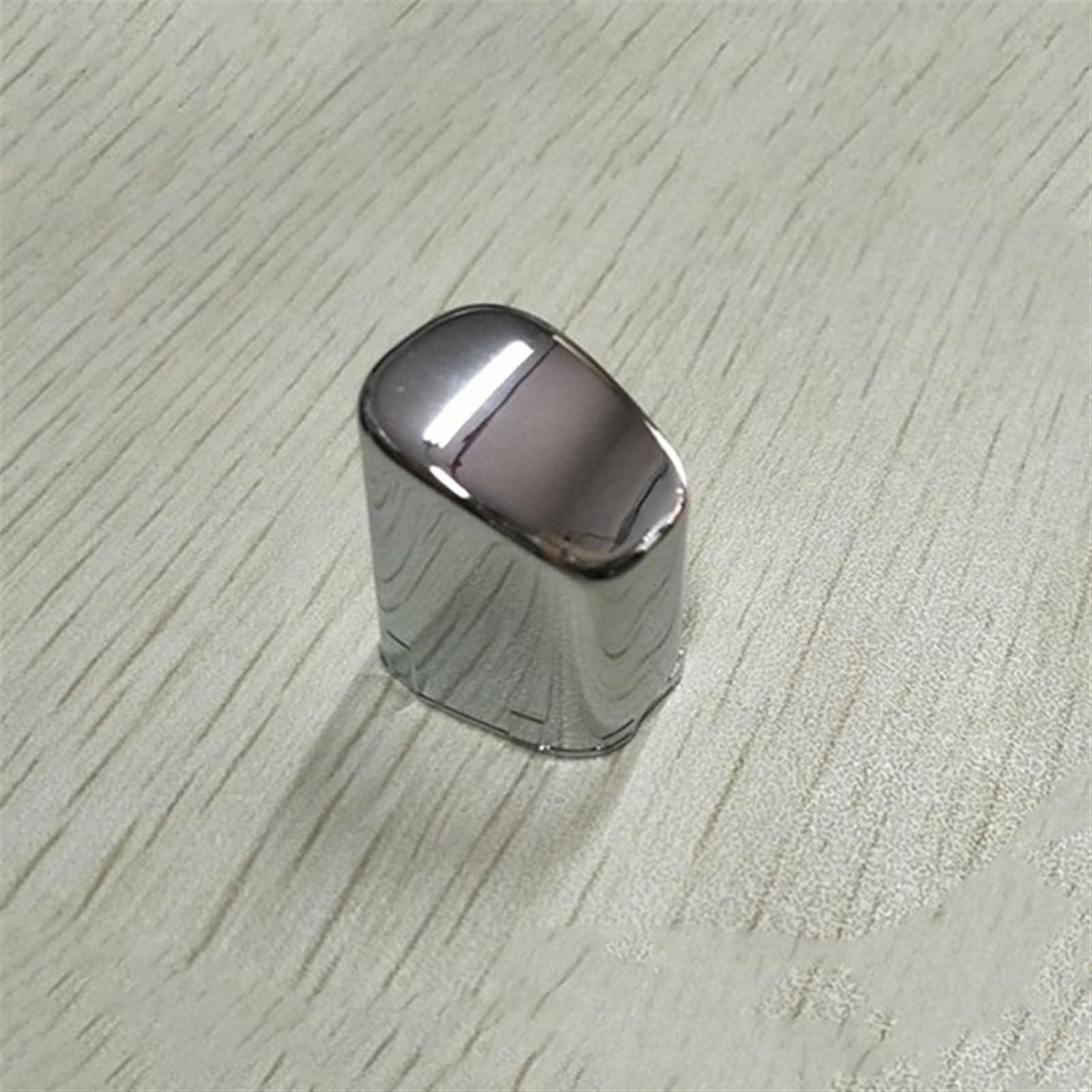 BaraSh Pulsante Freno Compatibile con per Polo 2011 2012 2013 2014 2015 2016 Chrome Freno A Mano Premere Il Pulsante di Copertura Trim 6R0711333C(color1)