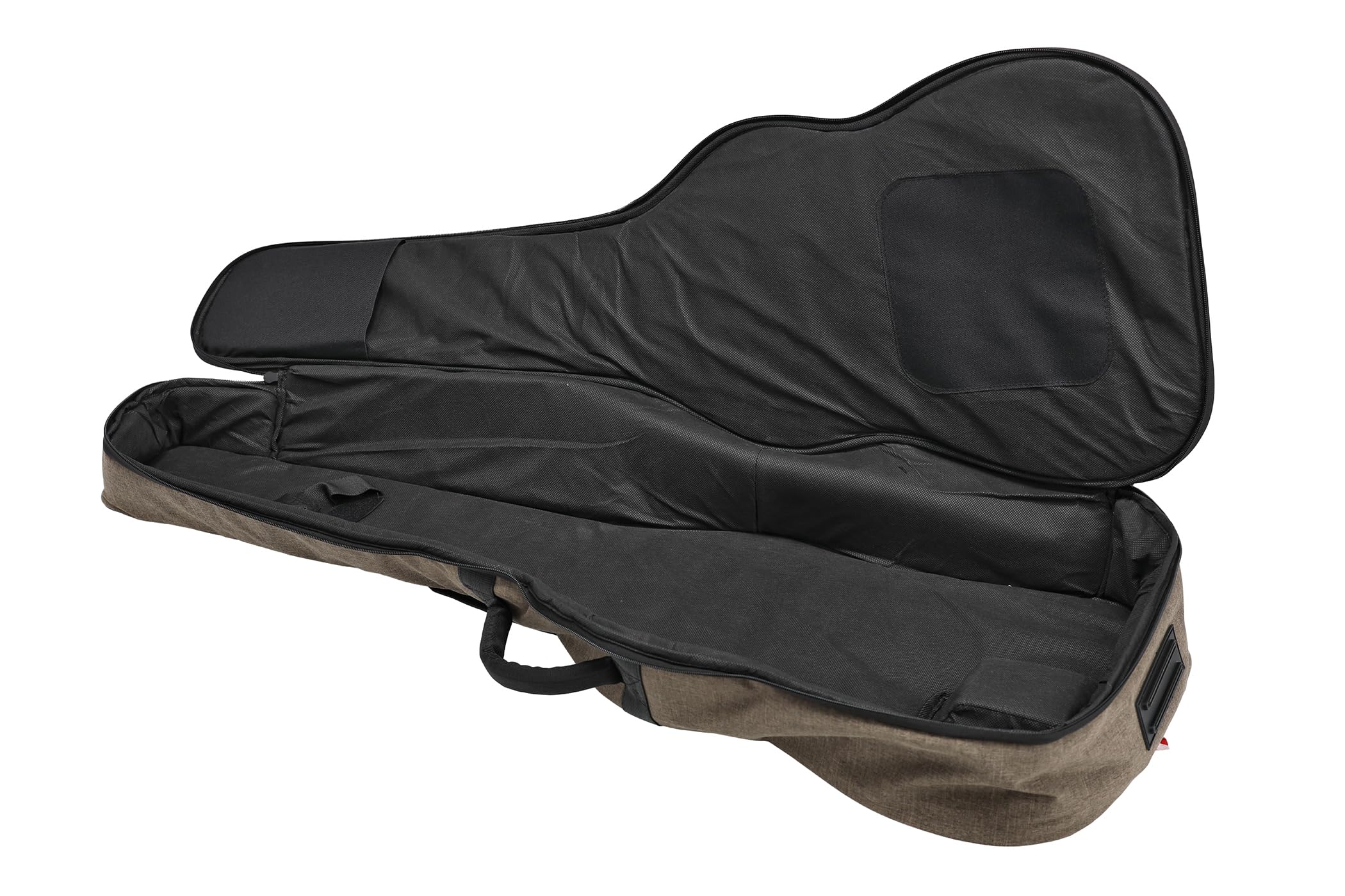 LUTHIER Manuel RODRÍGUEZ Funda para Guitarra clásica 4/4 - Cordura Resistente al desgarro y al Agua - Acolchado de 20 mm - Color marrón
