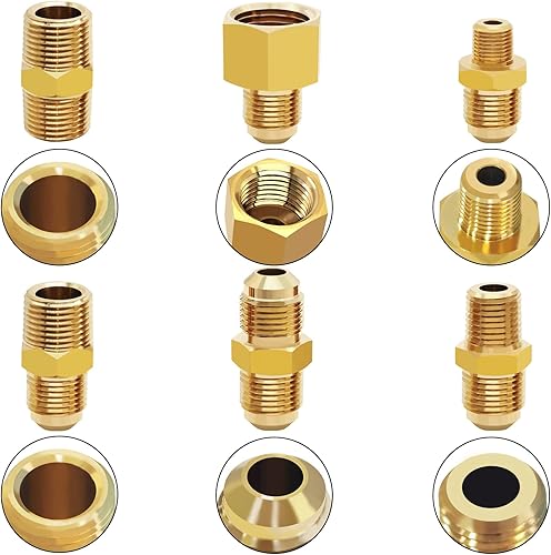 Miniatura 2 de Extensión de manguera de propano trenzado de alta presión de 20 pies con acoplamiento de conversión de 38 pulgadas a NPT hembra de 12 pulgadas, NPT
